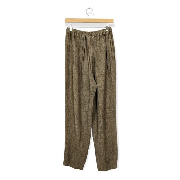 Look Womens Pants 100% Rayon Vintage Boho Pants Lagenlook Size 2 - Picture 2 of 6